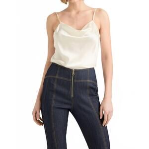 NEW CINQ A SEPT marta cami in ivory